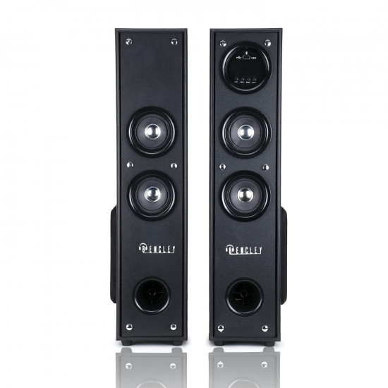 Bencley BLED Double Tower Speakers/Multimedia Speaker/Home Theatre with Bluetooth FM Pen Drive Mobile Aux Support (64 cm Height)