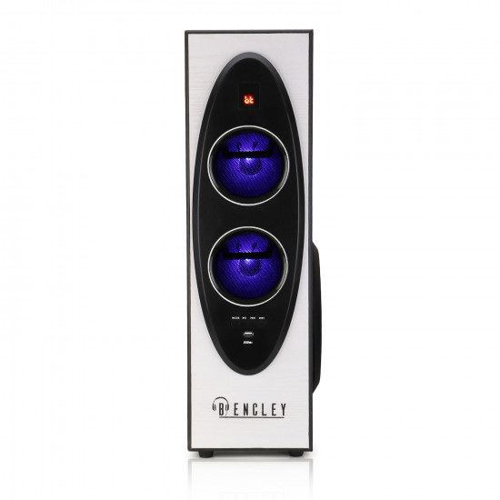 Bencley Oval02 70-Watts Single Tower Home Theatre System Speaker with Bluetooth, USB, FM, AUX